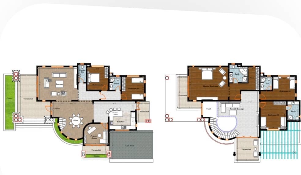 Architectural floor plans by ArcGRAB
