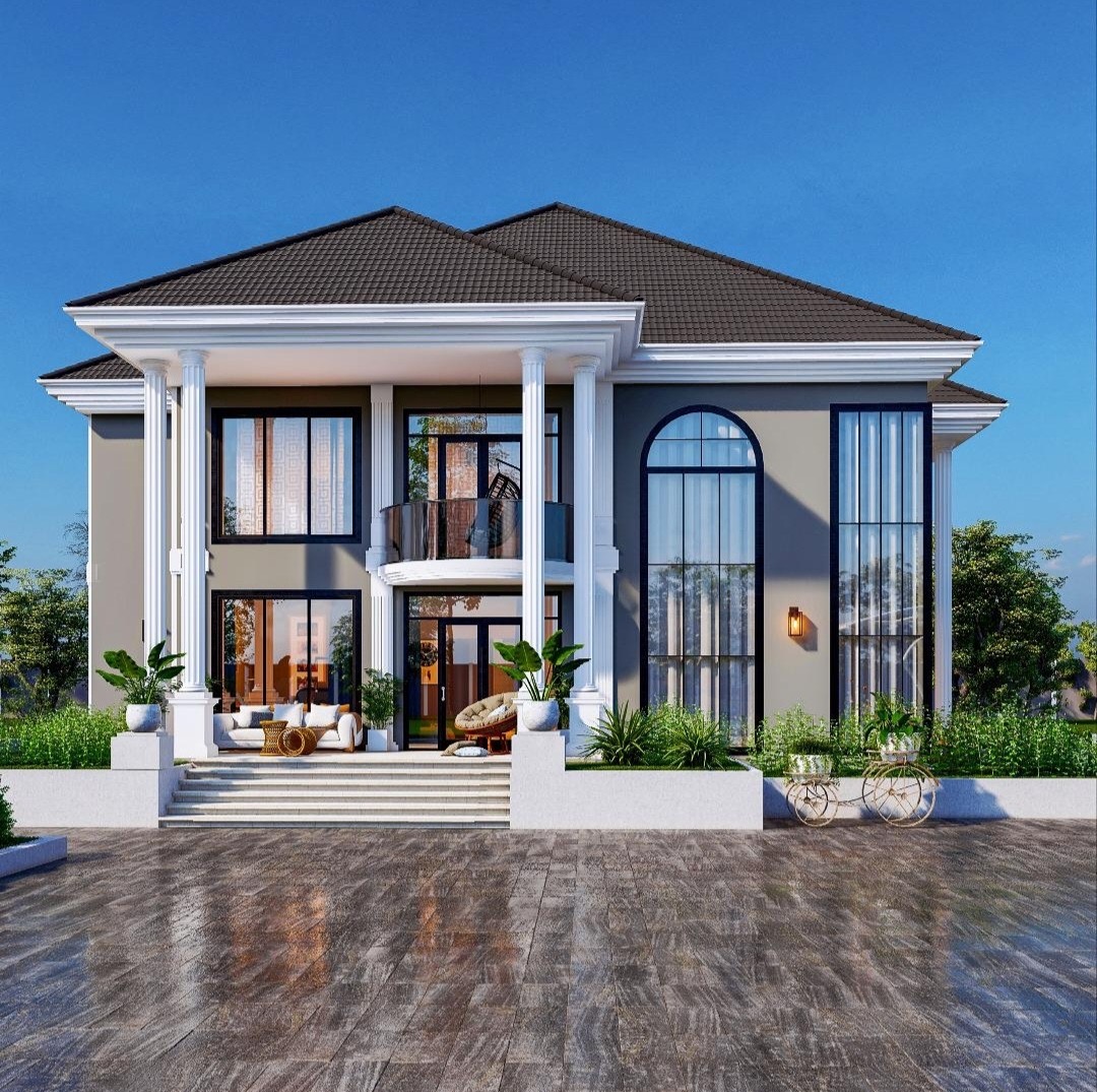 Elegant ArcGRAB residential exterior